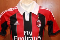 Adidas AC Milan Mailand | Men 1/2 Arm Trikot Home rot-schwarz | Größe S bis XL