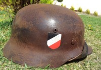 M35 STAHLHELM KAMPF HELM WH COMBAT HELMET BEST QUALITY ! HELM-FABRIK