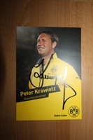 Autogrammkarte Peter Krawietz Borussia Dortmund BVB 2013/2014 signiert