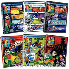 Teen Titans The Complete Series Seasons 1-5 + Movie Box / Set(s) Dvd New!