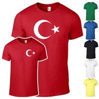 T-Shirt Türkei Türkiye Turkey Istanbul Antalia Marmaris Mond Stern Shirt Kult