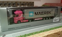 Herpa Mercedes-Benz Actros Glomb Bremerhaven Sattelzug Exclusiv-Serie 914901 H0
