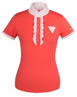  Turniershirt, Turnierbluse, Fair Play Charlotte, aprikose *NEU 2016*