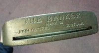 VINTAGE/RARE John Letters The Banker Mark 3 Putter - 35.5" Inches - Right Handed