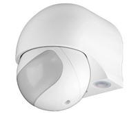 INFRAROT BEWEGUNGSMELDER SLIM AUFPUTZ WEIß 180° MAX.12m 10sec-7min LED GEEIGNET