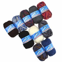 Sockenwolle 4fädig 210m 75%Schurwolle 25%Polyamid Strumpfwolle Strickwolle Wolle