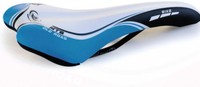 Fahrradsattel MTB / Rennrad "OLD ROAD" blau-weiß-schwarz Fahrradsattel 13006