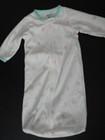 NWT Carter's 0-9 Months Girl's Hot Air Balloon Sleep Bag Microfleece White Sack