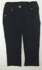 Hanna Andersson Pants Jersey Black Toddler Girl Size 90 2T 3T LBFO