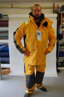 Pro Rainer Men'sATX Segelanzug gelb Gr. XXL, Offshore, T-Core