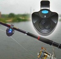 Elektronisch LED Fisch Bissanzeiger Bissmelder Alarmanlage Angeln Alarmglocke 