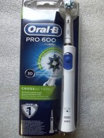 Oral-B Pro 600-3D Cross Action-elektrische Zahnbürste - NEU/OVP