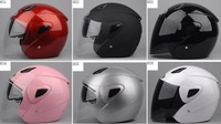 ECE Motorradhelm Rollerhelm Jethelme Motor Scooter Helm 2 Visier 6color M L XL