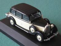 MB Mercedes Benz 260 D W138 beige/schwarz  Whitebox 1:43 Oldtimer Modellauto NEU