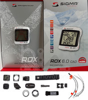 Sigma Sport Rox 6.0 CAD Trainings- / Fahrrad-Computer wireless Tacho kabellos 