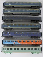 8 Roco NS D-Zugwagen Personenwagen Modelleisenbahn Spur H0