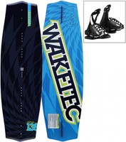 WAKETEC Wakeboard WildRide 138 cm, Package mit OnSet Bindung