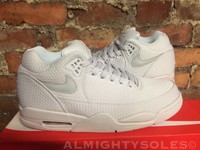 Nike Flight Squad Platinum White UK9 EUR44 CLASSIC BASKETBALL 724986 099