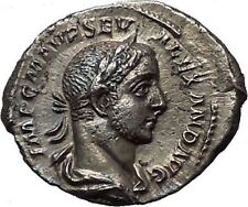 Severus Alexander 222AD Silver Ancient Roman Coin Equality Fairness i55497