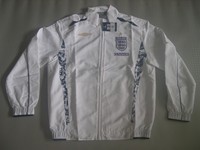 Anthem Jacke England 08/09 Orig. Umbro Gr 134 152 158 S neu