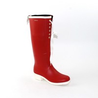 Aigle hohe Damen Gummistiefel Reitstiefel MISS JULIETTE L Rot