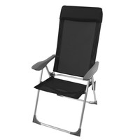 Campingstuhl Klappstuhl Gartenstuhl Stuhl klappbar Schwarz Gartenmöbel Camping