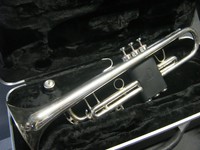 B-Trompete__Gima de Luxe_ohne  Koffer__u. Mundstück  versilbert.