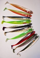 10  x MB Fishing Stint Shad 13 cm Zander-Set Gummifisch Softbait Zander  