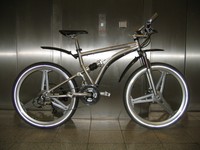 Mercedes Benz MTB Mountainbike Bike Fahrrad, Klappbar, Neupreis 3200 Euro, Top