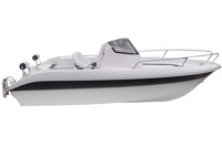 REMUS 550 OPEN Konsolenboot Angelboot Sportboot Motorboot NEU 15PS möglich