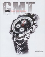 Oakley GMT Chronograph poliert Edelstahl Limitiert