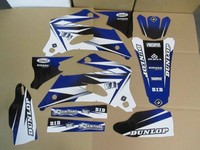 New WR WRF 250 07-14 450 07-11 PTS2 Graphics Sticker Decals Kit Enduro Motocross