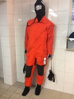 Überlebensanzug Kälteschutzanzug BW Nässeschutzanzug VIKING  orange Gr. XL = 58