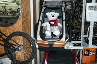 Weber Fahrrad Set für Thule Chariot CX 1 mit Kupplung Weber E  (Std-Set)