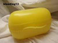 ♥♥Tupperware♥♥NEU♥♥ZweiDabei Behälter für Eier Gelb♥♥NEU♥♥RAR♥♥