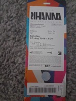 2 Tickets/Karten Rihanna Konzert München 07.08.2016 - Sitzplätze