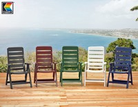 2 Kettler Gartenmöbel Klappsessel in 5 Farben Gartenstuhl Sessel aus Kunststoff