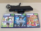 Microsoft Xbox 360 Kinect Lot,Sensor,Adventures/Your Shape/Jackson Experience