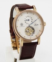 Constantin Durmont tourbillon Herren Armbanduhr Leder