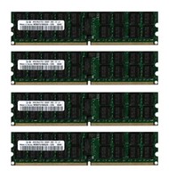 4x 4GB 16GB RAM 2Rx4 ECC RDIMM Registered Speicher 800 Mhz DDR2 PC2-6400P REG