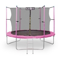 TRAMPOLIN 400 NETZ FITNESS RANDABDECKUNG SICHERHEITSNETZ ABDECKUNG KINDER PINK