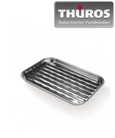 Thüros Grillschale GSE100 aus Edelstahl Schale Bratwurstschale Grillzubehör neu
