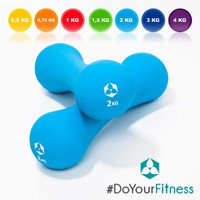 2er Set Profi Neopren Hanteln Gewichte Hantelset Fitness Aerobic Kurzhanteln