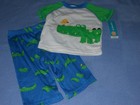 Carters Baby boys 12 months 2 piece Pajama set NWT Alligator summer spring