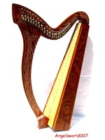 Irisch Keltische Harfe  Harp  27 Saiten, Incl Tragetasche, Stimmgerät + Lehrbuch