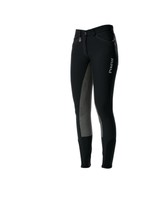 PIKEUR Kinderreithose Patrizia schwarz Besatz schiefer div. Größen Reithose