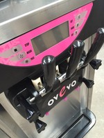 OVEVO Softeismaschine Speiseeis Eis maschine 2x Kompressoren Eiscreme Eiscafe 