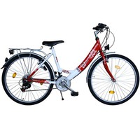 DAMENFAHRRAD 26" SHIMANO 18-GANG 26 ZOLL FAHRRAD NEU EU-PRODUKTION