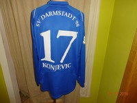 SV Darmstadt 98 Nike Langarm Matchworn Trikot 2006/07 + Nr.17 Konjevic Gr.XL