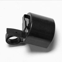 Elektronisch Fahrrad Alarm laute Glocke Hupe Batterie Glocke Horn schwarz